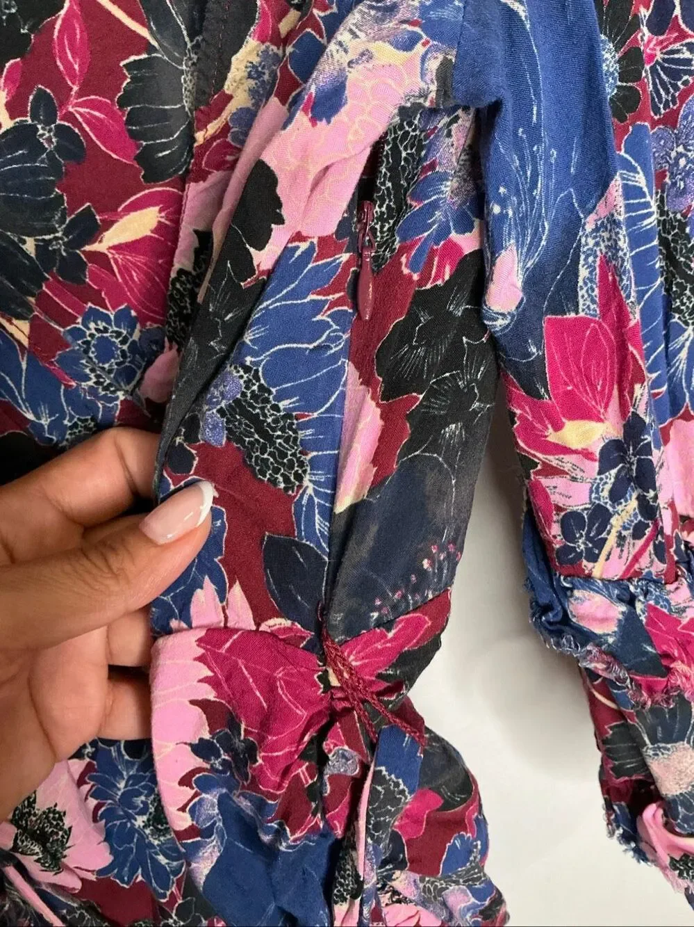 Free People Under Wraps Mini Dress | Magenta in 4